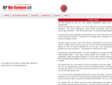 Tablet Screenshot of mpbioscience.com
